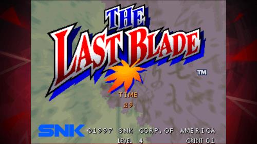 THE LAST BLADE ACA NEOGEO Screenshot 1