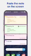 Notes - Color Notepad Capture d'écran 2