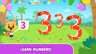 Numbers learning game for kids Captura de pantalla 2