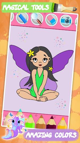 Princess Coloring - Kids Fun Screenshot 3