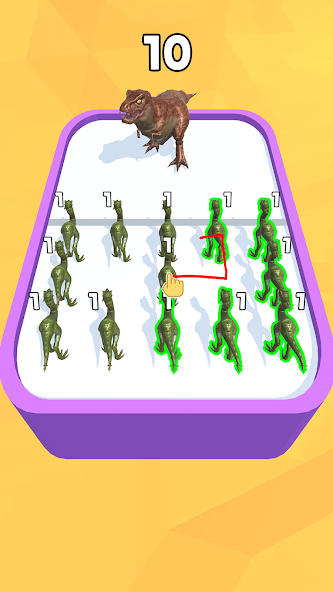 Merge Master: Dinosaur Monster Mod スクリーンショット 3