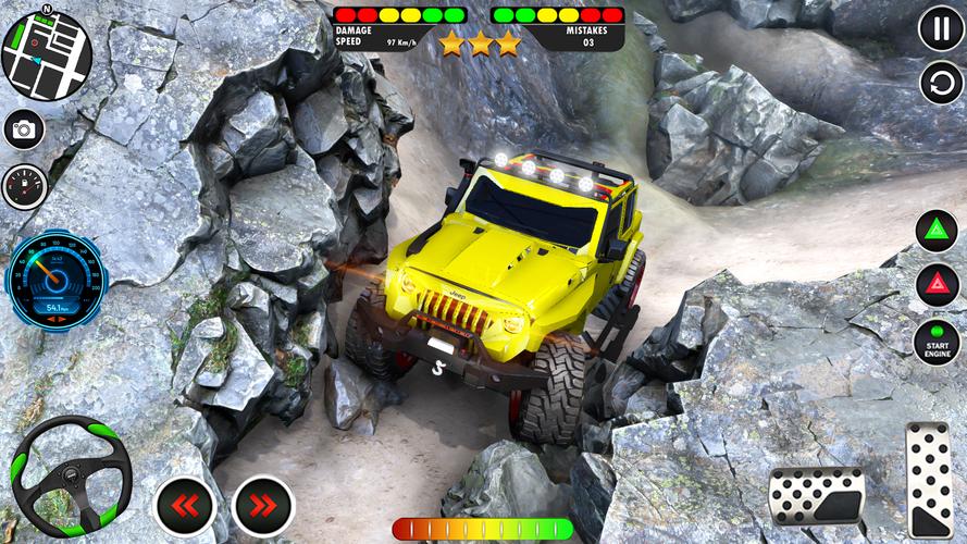 US Offroad Fury Car Driving 3D स्क्रीनशॉट 4