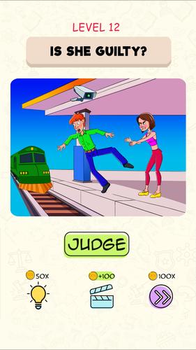 Be the Judge: Brain Games Captura de tela 3