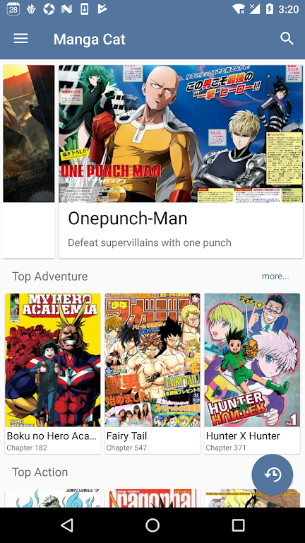 Manga Cat — Best manga & comic reader Screenshot 1