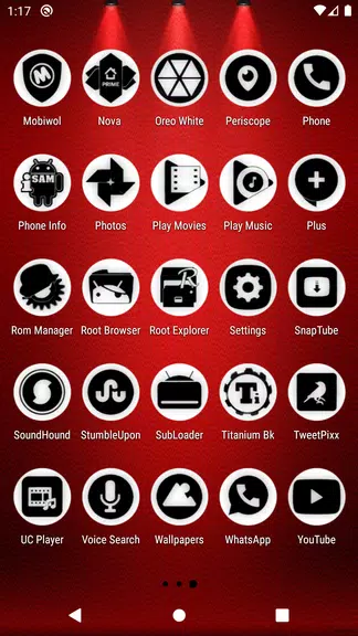 Oreo White Icon Pack P2 स्क्रीनशॉट 4