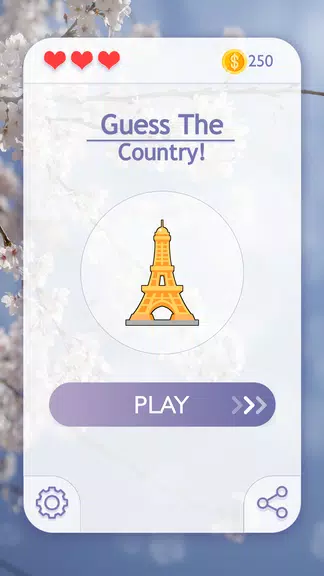 Guess The Country : Quiz Game スクリーンショット 2