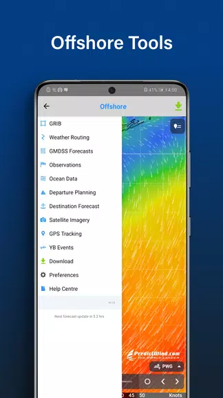 PredictWind Offshore Weather Capture d'écran 3