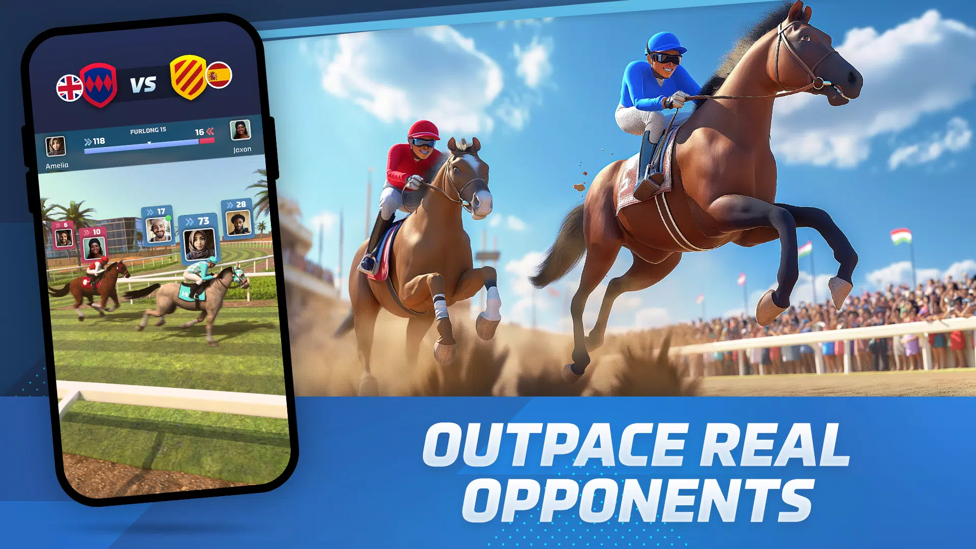 Horse Racing Rivals Captura de pantalla 3