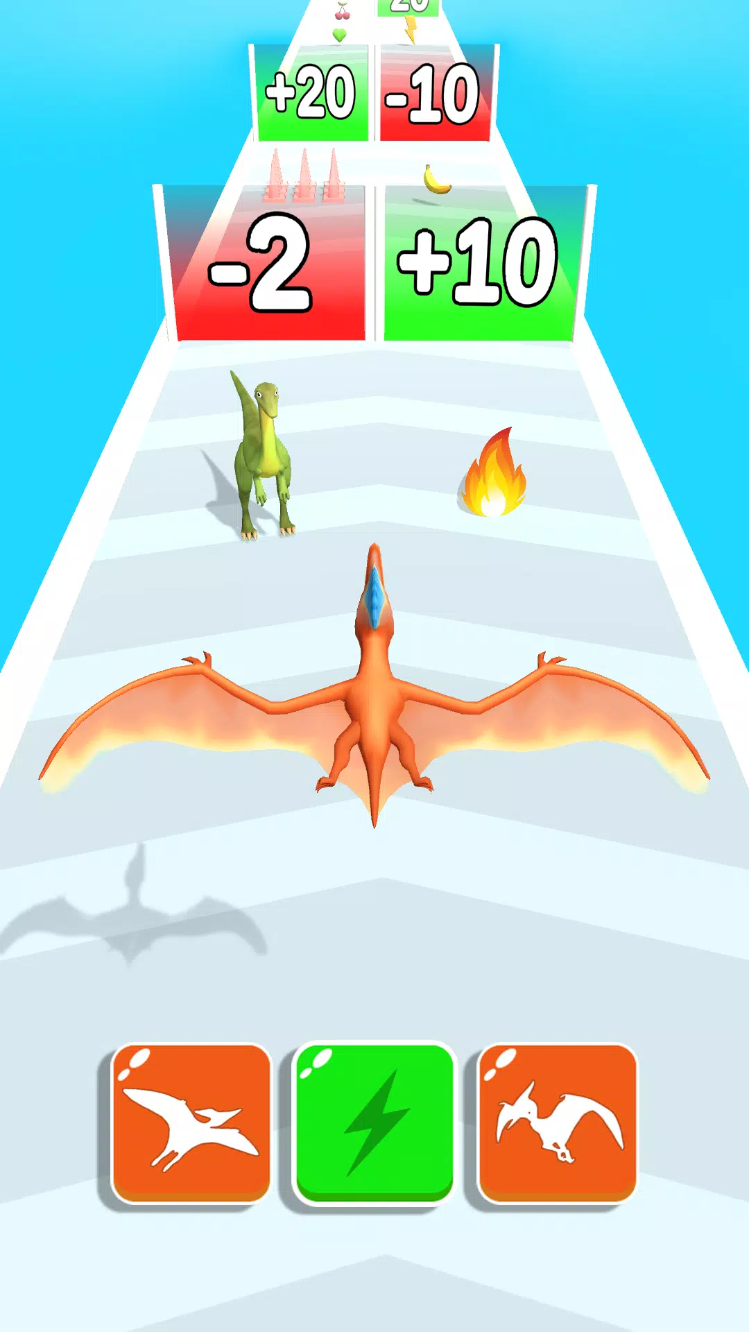 Dinosaur Run: Dino Evolution Captura de tela 1