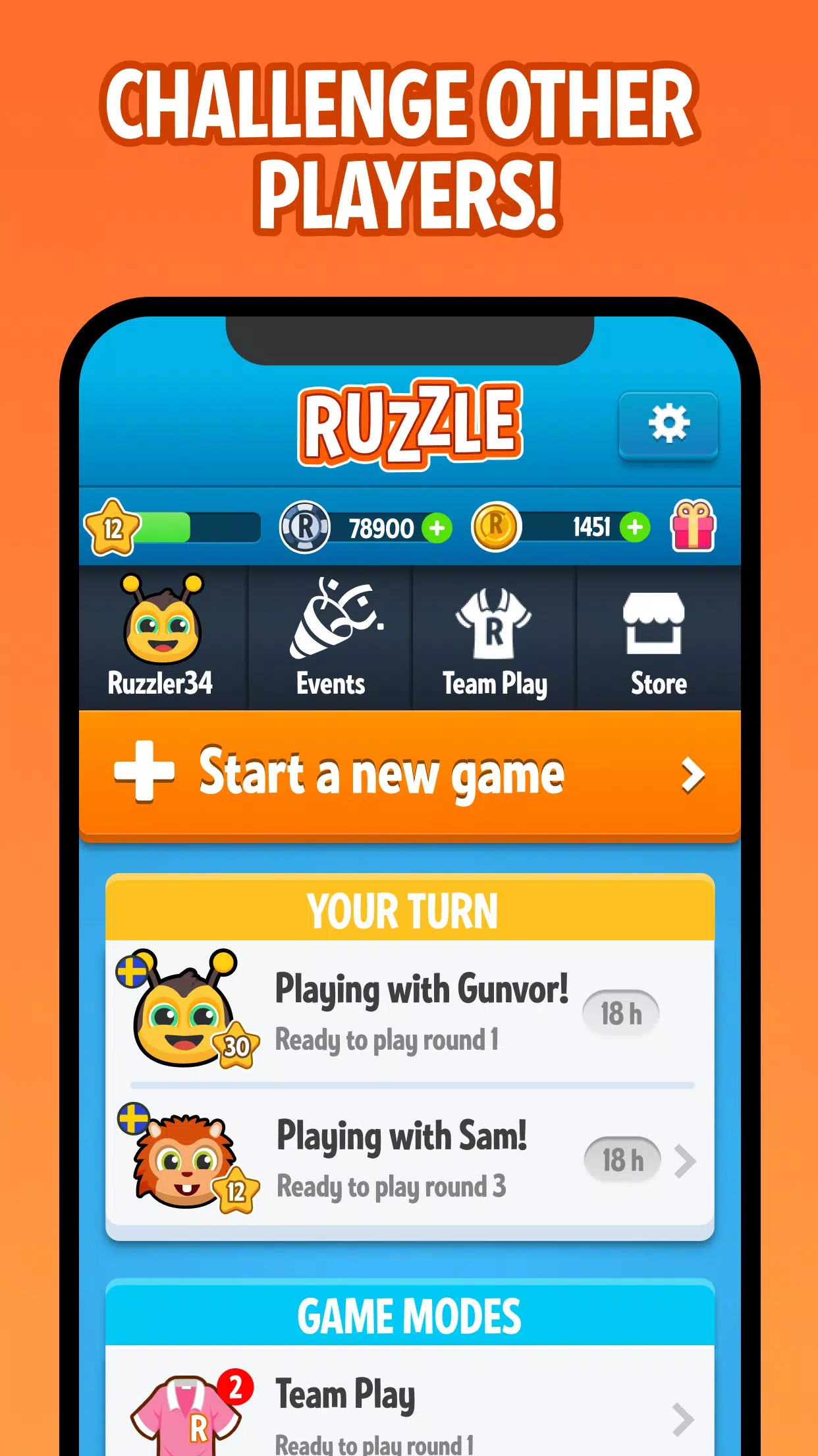 Ruzzle 스크린샷 2