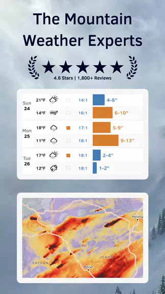 OpenSnow: Snow Forecast スクリーンショット 1