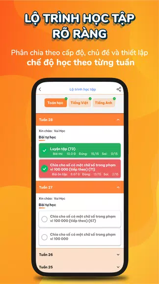 Vuihoc.vn 스크린샷 3