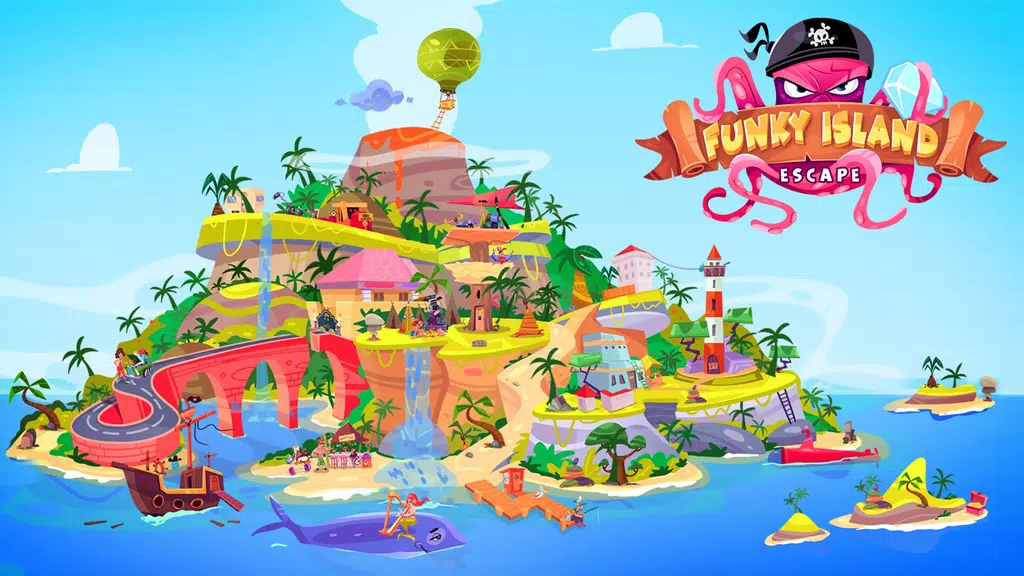 Escape Funky Island Captura de tela 1