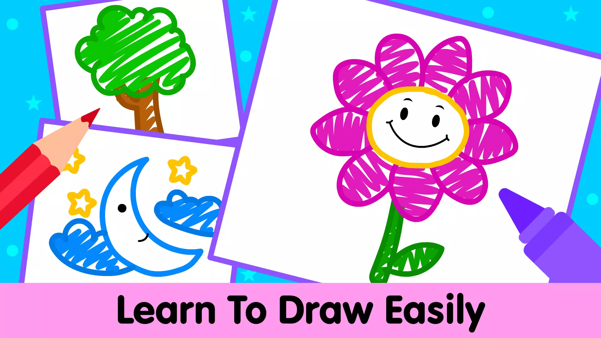 Kids Drawing & Painting Games स्क्रीनशॉट 2