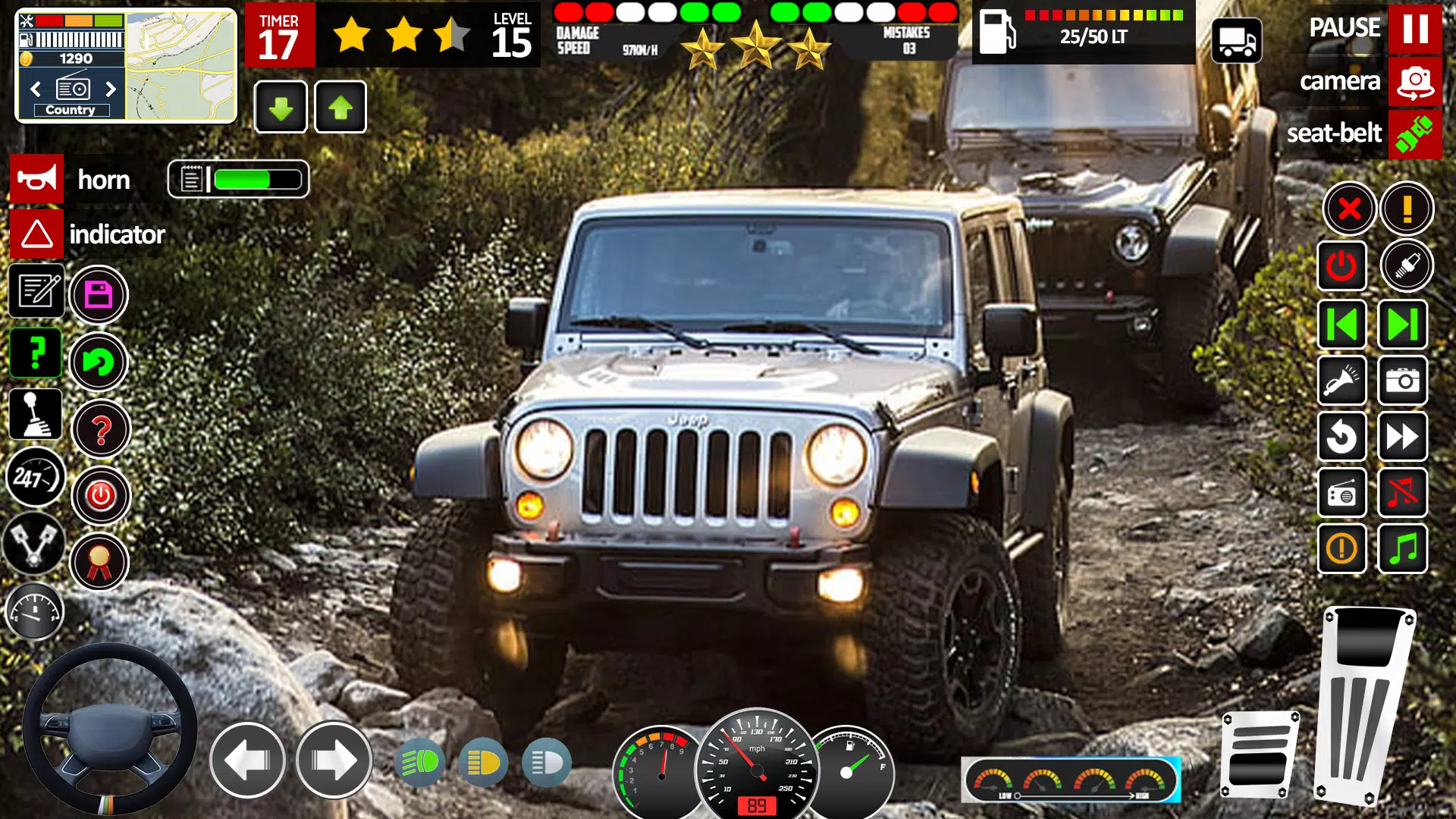 Jeep Driving Game 3d Simulator スクリーンショット 2