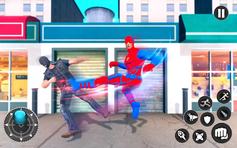 Captain Super Hero Man Game 3D スクリーンショット 4