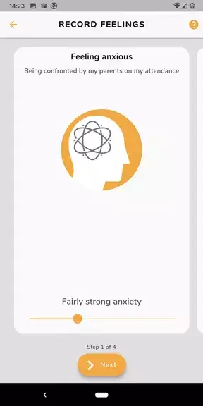 Self-help App for the Mind SAM Screenshot 3