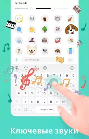 Facemoji Emoji KeyboardDIY Emoji Keyboard Theme 스크린샷 3