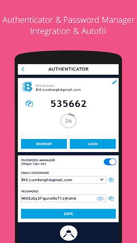 SAASPASS Authenticator 2FA App 스크린샷 2