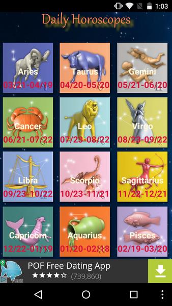 Aleksey Daily Horoscope Screenshot 1