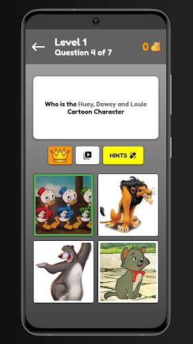 Guess Cartoon Character Quiz Screenshot 4