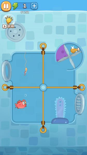 Save The Fish Puzzle Game スクリーンショット 3