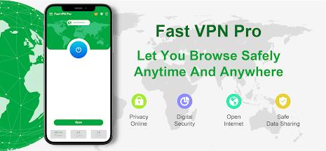 Fast VPN Pro - Secure Proxy应用截图第1张