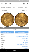 PCGS CoinFacts - U.S. Coin Val Captura de tela 1