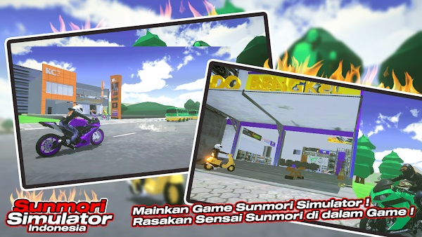 Sunmori Simulator Indonesia Capture d'écran 2