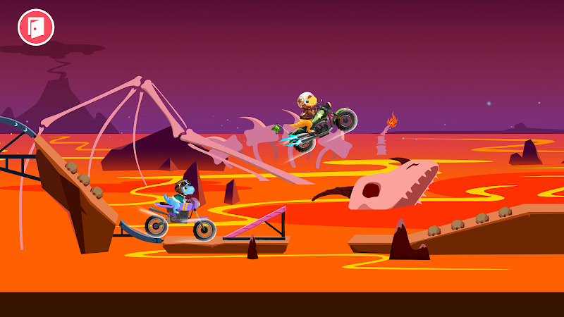 Dirt Bike Games for Kids Captura de pantalla 2
