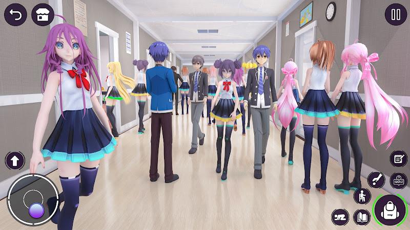 Sakura High School Girls Games Скриншот 1