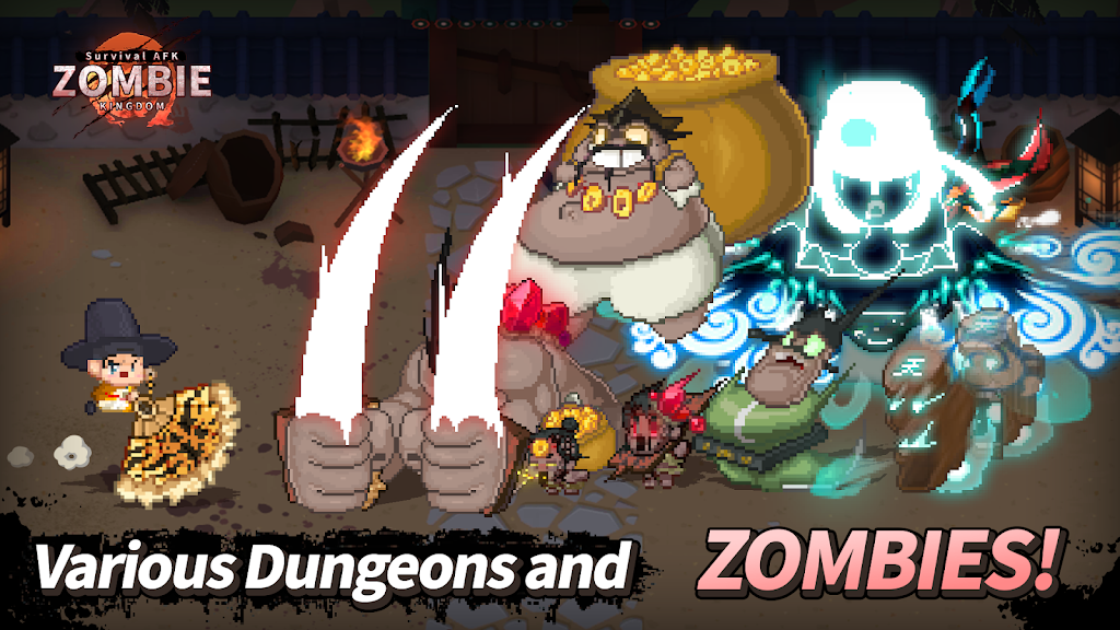 ZOMBIE Kingdom : Idle RPG Capture d'écran 3