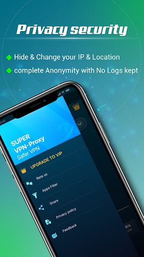 Super VPN Proxy - Safer VPN Скриншот 4
