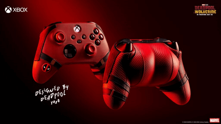 Deadpools Xbox- und Controller-Hintern mit einem Twist