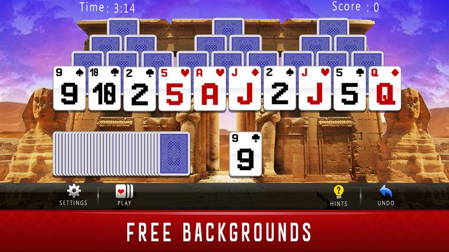 TriPeaks Solitaire Classic स्क्रीनशॉट 2