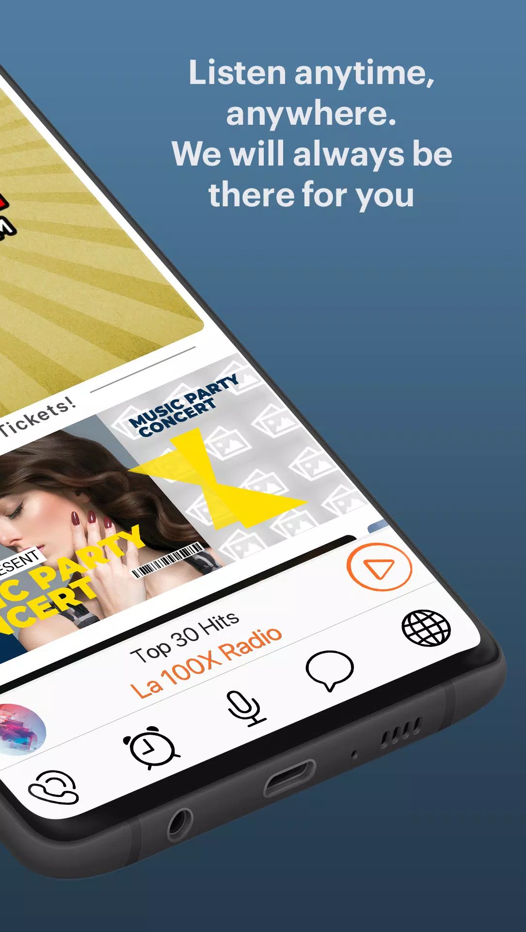 La 100X Radio Captura de pantalla 3