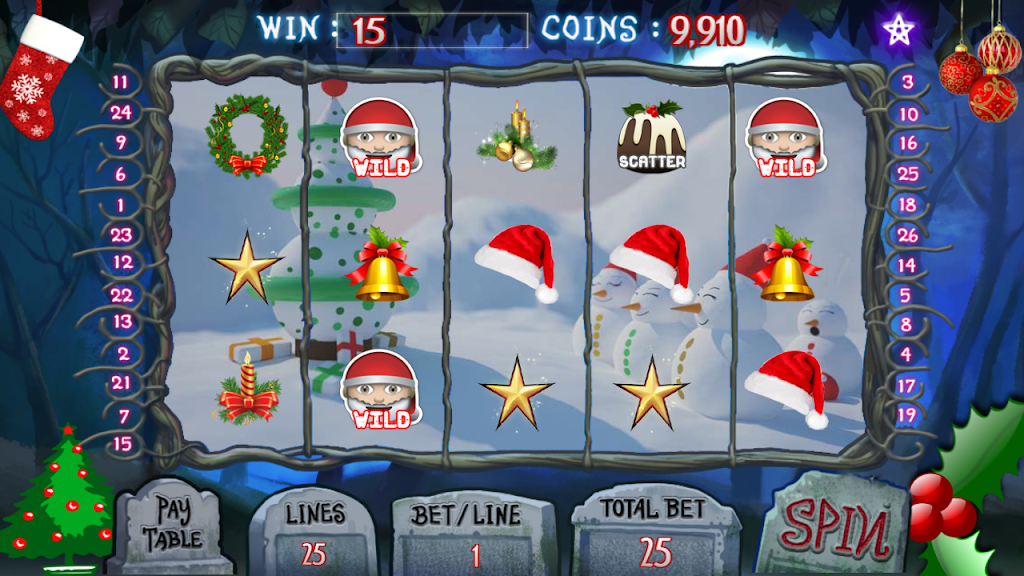 Christmas Jackpot : Real Casino Slot Master 777 Screenshot 3