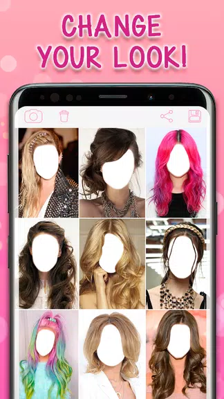 Long Hairstyles Photo Screenshot 1