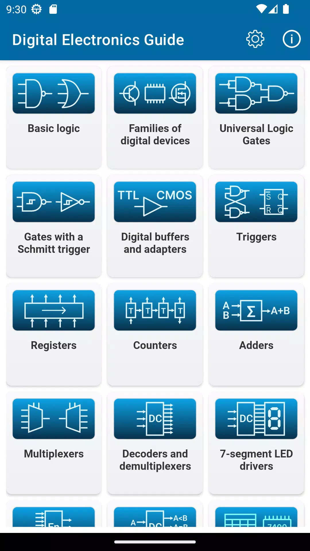 Digital Electronics Guide Capture d'écran 1