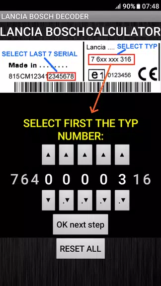 Bosch Lancia Radio Code Decode应用截图第1张