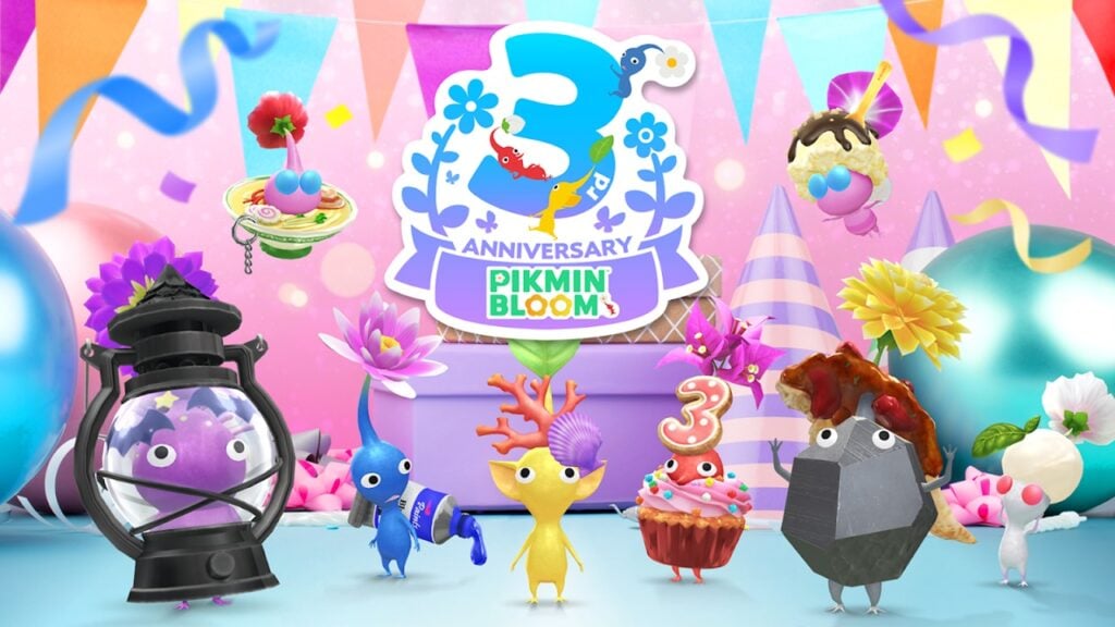 Collect Cupcake and Take Party Walks to Celebrate Pikmin Bloom Third Anniversary!