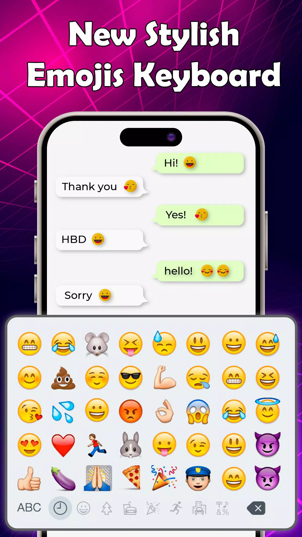 iOS Emojis 스크린샷 1