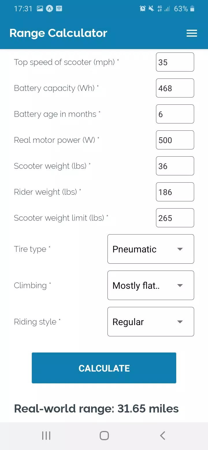 Electric Scooter Universal App Screenshot 4