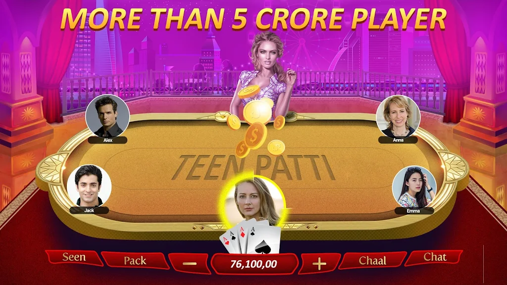 Teen Patti Gold + flash rummy poker callbreak स्क्रीनशॉट 2