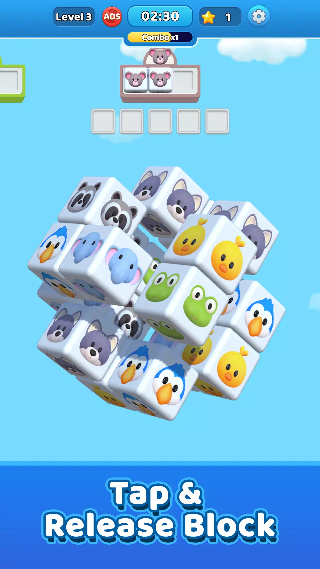 Tap Jam Master: Cube Sort 3D Скриншот 2