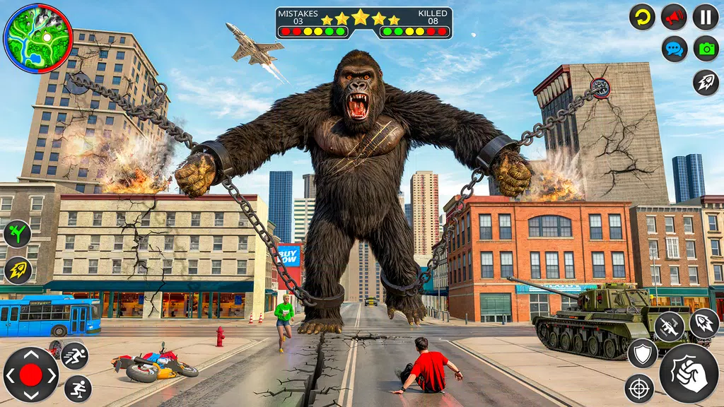 King Kong Gorilla City Attack Captura de tela 2