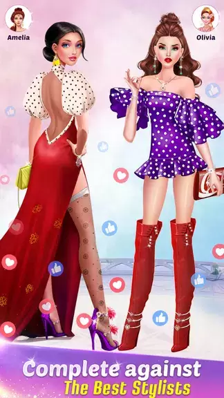 Fashion Game: Makeup, Dress Up Capture d'écran 2