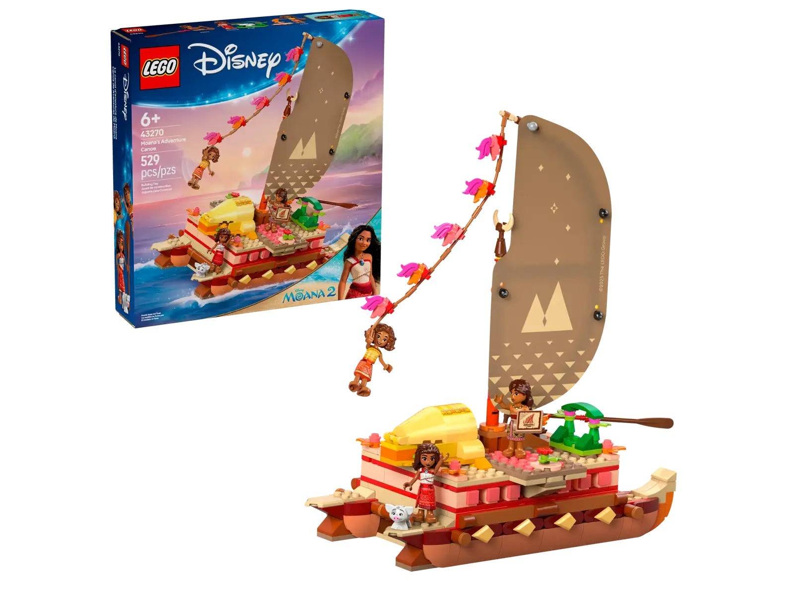 LEGO Moana's Abenteuer-Kanu