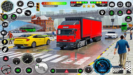 Crazy Truck Transport Car Game Captura de pantalla 2