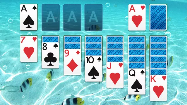 Solitaire: Ocean Blue 스크린샷 4